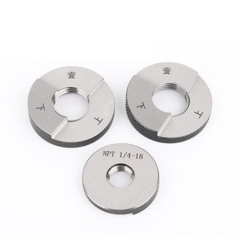 Taper pipe thread ring gauge NPT1/16-27 NPT3/4-14 NPT1/4-11-1/2 NPT2'' NPT4-8