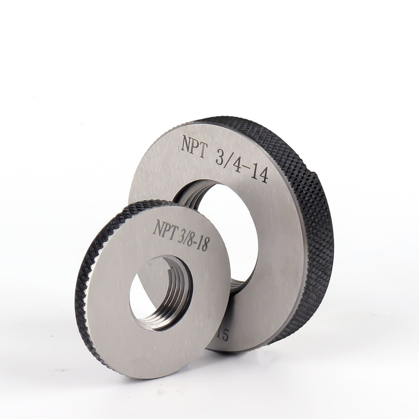 Taper pipe thread ring gauge NPT1/16-27 NPT3/4-14 NPT1/4-11-1/2 NPT2'' NPT4-8 - Image 2