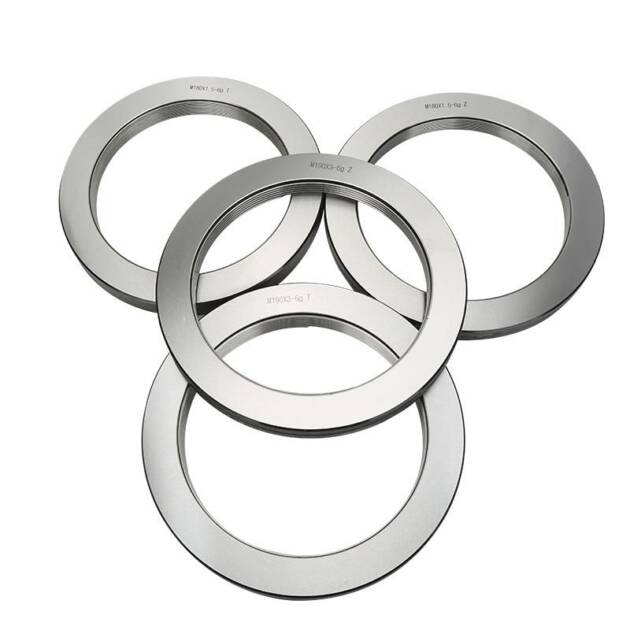 Thread ring gauges M155/M160/ M165/M170/M175/M180/M185/M190/M195/M200 metric ring gauge M155X1.5 6g GO NOGO