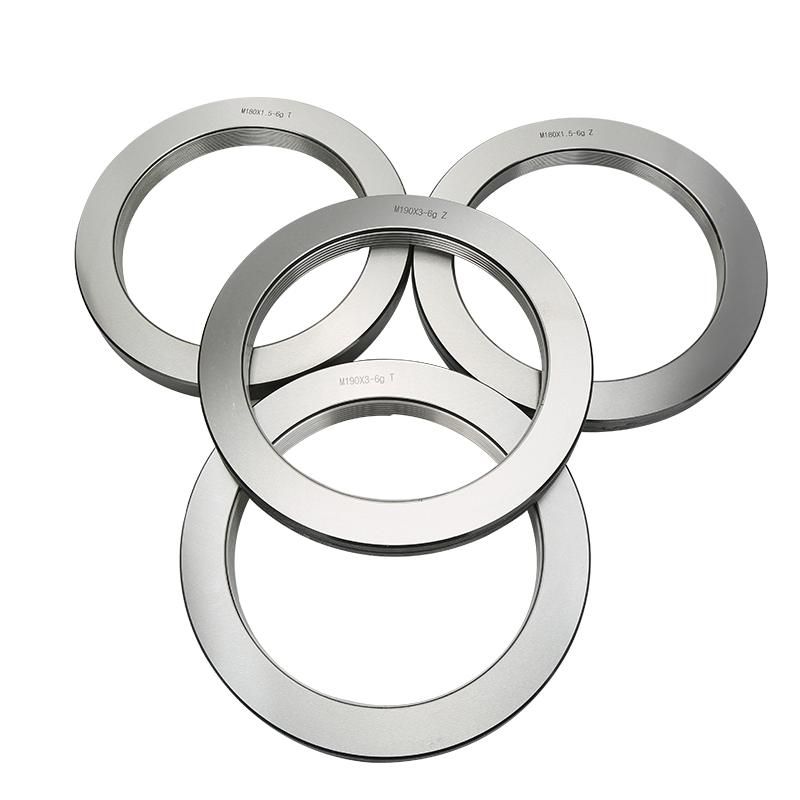 Thread ring gauges M155/M160/ M165/M170/M175/M180/M185/M190/M195/M200 metric ring gauge M155X1.5 6g GO NOGO