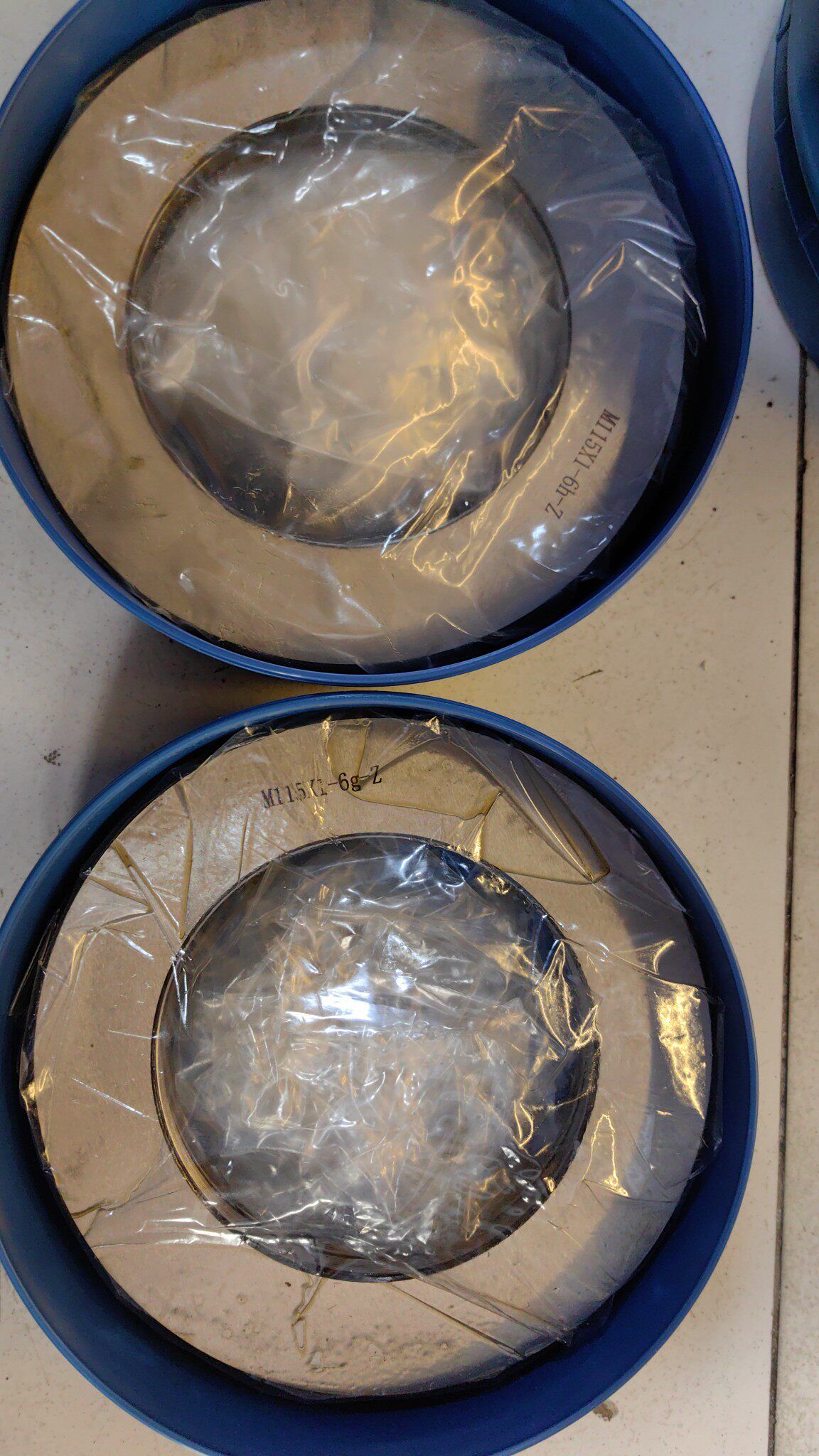 Thread ring gauges M155/M160/ M165/M170/M175/M180/M185/M190/M195/M200 metric ring gauge M155X1.5 6g GO NOGO - Image 4